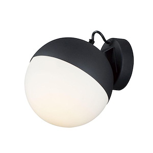 Half Moon-9W 1 LED Wall sconce-7.75 Inches wide by 7.75 inches high - 821155