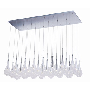 Larmes-36W 24 LED Pendant in Modern style-18 Inches wide by 16.5 inches high - 397428