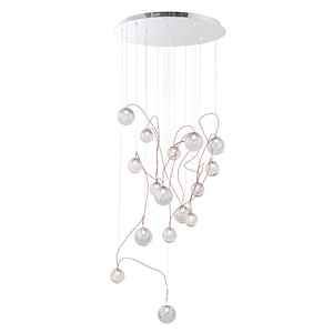 Bobble-24W 16 LED Pendant-23.5 Inches wide by 48.5 inches high - 1218106