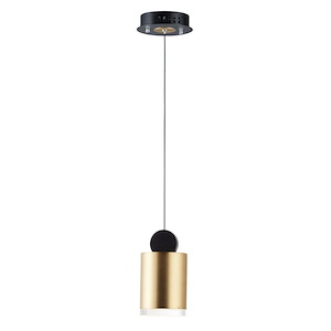 Nob-7.2W 1 LED Pendant-4 Inches wide by 7.5 inches high - 821225
