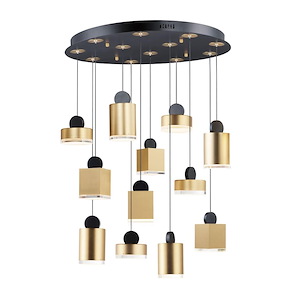 Nob-78W 1 LED Pendant-26.5 Inches wide by 7.5 inches high - 821224