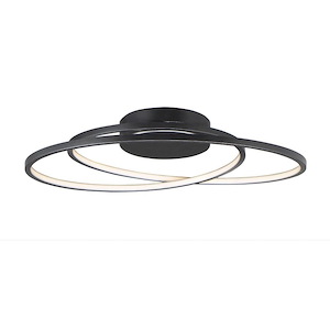 Cycle-75W 1 LED Flush Mount-24.5 Inches wide by 2.75 inches high - 929994