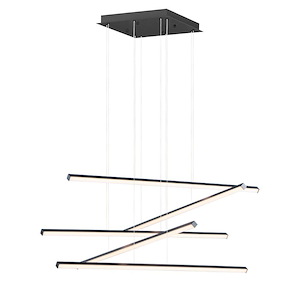 Hover-90W 5 LED Pendant-47.5 Inches wide by 17.25 inches high - 1218005