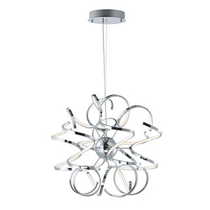 Chaos-69W 1 LED Pendant-23.5 Inches wide by 22 inches high - 657907
