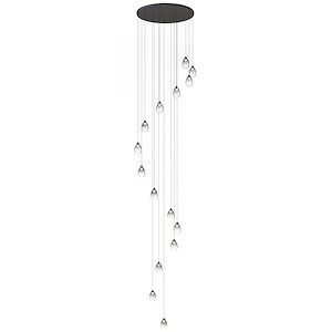 Dewdrop - 120W 15 LED Pendant-6.75 Inches Tall and 33.75 Inches Wide - 1327165