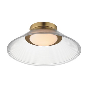 Jensen - 21W 1 LED Semi-Flush Mount-11.75 Inch Tall and 11.75 Inch Wide - 1370567