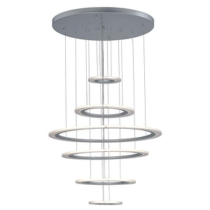 Saturn II-630W 6 LED Pendant-30 Inches wide by 0.5 inches high - 604941