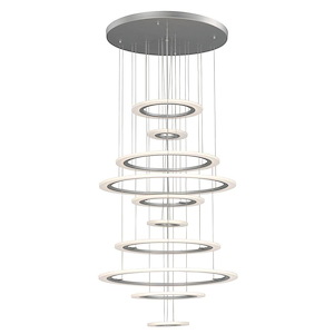 Saturn II-1590W 10 LED Pendant-30 Inches wide by 50.25 inches high - 604940