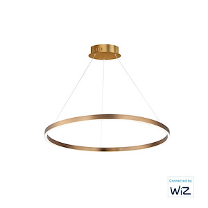 Groove-1 LED Pendant-31.5 Inches wide by 1.25 inches high - 1025123