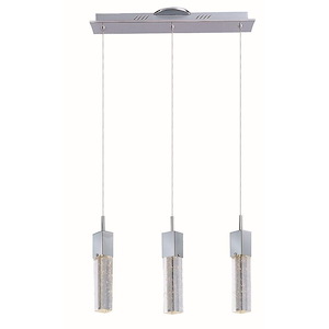 Fizz III-22.5W 3 LED Pendant in Mediterranean style-19.5 Inches wide by 12 inches high - 1026995