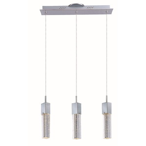 Fizz III-22.5W 3 LED Pendant in Mediterranean style-19.5 Inches wide by 12 inches high - 1026995