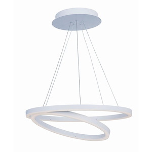 Cirque-134W 2 LED Pendant-23.75 Inches wide by 6 inches high