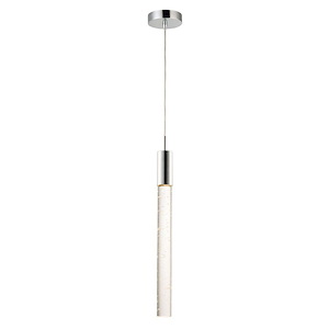 Big Fizz-8W 1 LED Pendant-4.75 Inches wide by 26.75 inches high - 700017