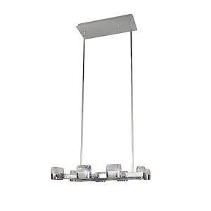 Volt-48W 16 LED Square Pendant-18 Inches wide by 3 inches high - 435713