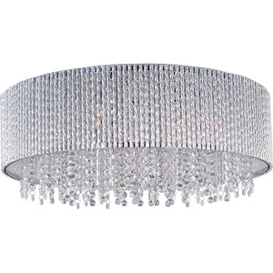 Spiral-10 Light Flush Mount in Mediterranean style-22 Inches wide by 9 inches high - 259547