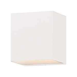 Blok - 12W 1 LED Outdoor Wall Mount-4.75 Inches Tall and 4.75 Inches Wide - 1309517