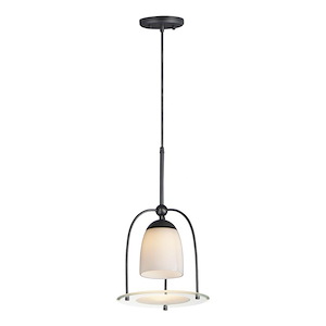 Focal Point-8W 1 LED Pendant-10 Inches wide by 17.5 inches high