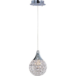 Brilliant-1 Light Pendant in Contemporary style-5 Inches wide by 7 inches high