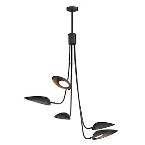 Marsh - 45W 5 LED Pendant-44 Inches Tall and 43 Inches Wide