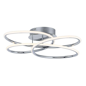 Coaster-40W 1 LED Flush Mount-20.25 Inches wide by 7.5 inches high - 700009