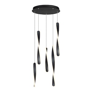 Pirouette - 22 Inch 330W 5 LED Pendant - 821244