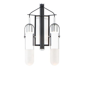 Capsule-8W 2 LED Wall Sconce-8 Inches wide by 21 inches high