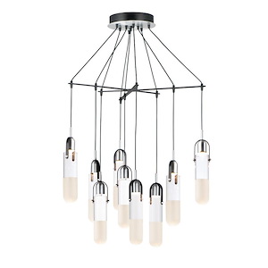 Capsule-36W 9 LED Pendant-33 Inches wide by 48 inches high - 1218455