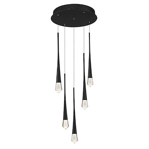 Pierce - 15W 5 LED Pendant-19 Inches Tall and 13 Inches Wide - 1266065