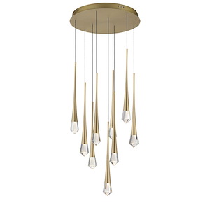Pierce - 27W 9 LED Pendant-19 Inches Tall and 19 Inches Wide - 1266066