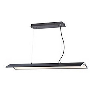 Glider-48W 1 LED Pendant-10.25 Inches wide by 3 inches high - 829271