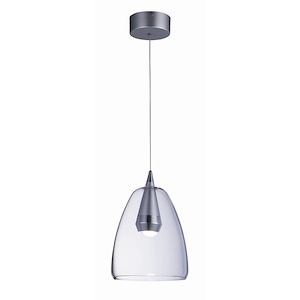 Sven-5W 1 LED Pendant-8 Inches wide by 11.25 inches high
