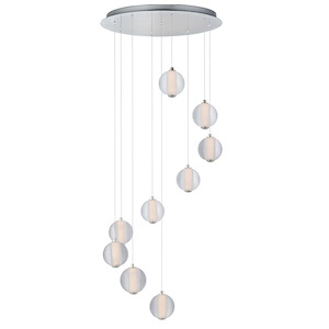 Rhythm - 45W 9 LED Pendant-5 Inches Tall and 21.75 Inches Wide - 1327188
