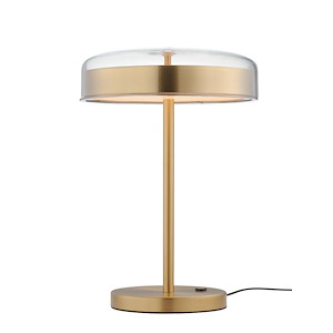 Voto - 8W 2 LED Table Lamp-17.5 Inch Tall and 12 Inch Wide