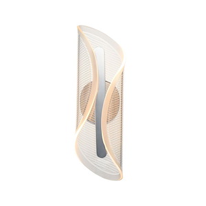 Manta - 12W 1 LED Wall Sconce-16.5 Inch Tall - 1370584