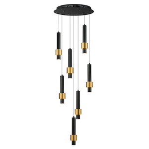Reveal - 42W 7 LED Pendant-12.25 Inches Tall and 18 Inches Wide