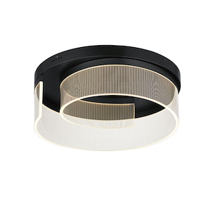 Sonata - 35W 1 LED Flush Mount-7 Inches Tall and 19.75 Inches Wide - 1311192