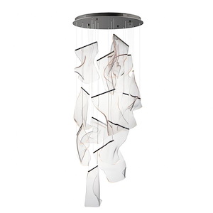 Rinkle - 490W 14 LED Pendant-15.75 Inches Tall and 27.5 Inches Wide