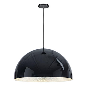 Hemisphere-30W 1 LED Pendant-31 Inches wide by 17 inches high - 929966