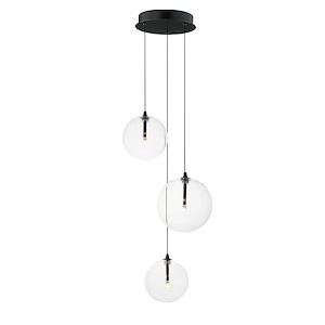 Global - 5.4W 3 LED Pendant-8 Inches Tall and 11.5 Inches Wide - 1342777