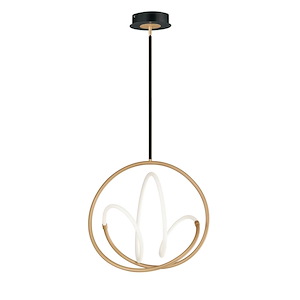 Mobius - 23.75 Inch 27.8W 1 LED Pendant - 1067540