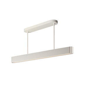 Delphi - 27W 1 LED Linear Pendant-3.5 Inches Tall and 2.5 Inches Wide - 1342784