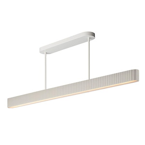 Delphi - 36W 1 LED Linear Pendant-3.5 Inches Tall and 2.5 Inches Wide - 1342785