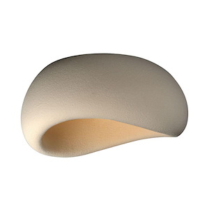 Moeraki - 6W 1 LED Flush Mount-10 Inches Tall and 15.75 Inches Wide - 1342788