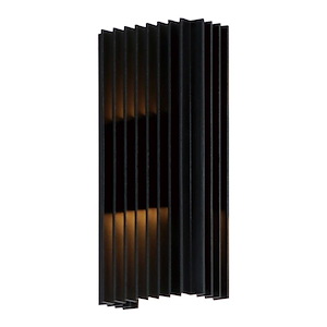 Rampart - 12W 2 LED Outdoor Wall Mount-11.75 Inches Tall and 5.5 Inches Wide