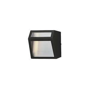 Totem - 12W 2 LED Outdoor Wall Mount-5 Inches Tall and 5 Inches Wide