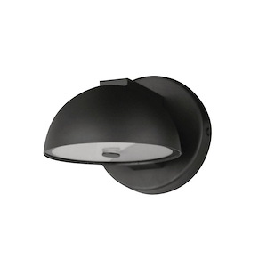 Cauldron - 12W 1 LED Outdoor Wall Mount-7 Inches Tall and 6 Inches Wide - 1327213