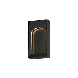 Brasilia - 8W 1 LED Outdoor Wall Mount-12 Inches Tall and 6.5 Inches Wide - 1342797