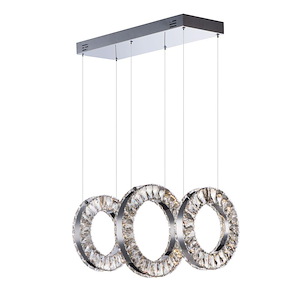 Charm-135W 3 LED Linear Pendant-11.75 Inches wide by 11.75 inches high - 829244