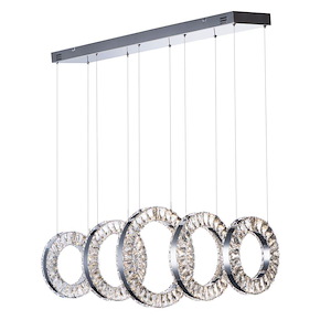 Charm - 13.75 Inch 415W 5 LED Linear Pendant - 829245