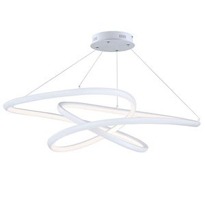 Twisted-66W 1 LED Pendant-26.25 Inches wide by 10.25 inches high - 699974